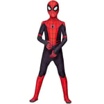 Cosplay Spider-man Spiderman Dräkt Vuxen Barn Outfit zy W Boy 11-12 Years