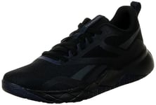 Reebok Homme NFX Trainer Sneaker, Black/Vector Navy/Footwear White, 46 EU