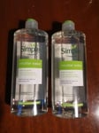 2x Simple Kind To Skin Micellar Cleansing Water 400ml  Pack X 2