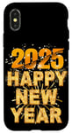 iPhone X/XS Happy New Year Party 2025 Family New Years Eve 2025 Case