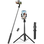 Ugreen Bluetooth Selfiestick Med Stativ Fjärrkontroll 1.5m - TheMobileStore Selfie Stick