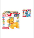 Poney Musical De Promenade - Jouet Pour Enfants Avec Sons 1 Pz