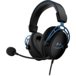 Casque Gamer Filaire - HYPERX - Cloud Alpha S - Microphone à condensateur Électret - Stéréo