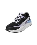 PUMA Unisex X-RAY Speed Sneaker, Black-Spring Lavender-Vivid Violet, 3.5 UK