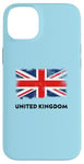 Coque pour iPhone 14 Plus Drapeau United Kingdom Angleterre Union Jack