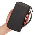 Samsung Galaxy Note 20 Ultra      Deluxe Zipper Case    Black