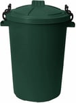 50L Large Plastic Waste Bins Dustbin With Lid Kitchen Garden Waste Storage Home