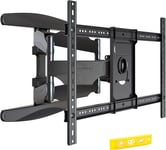 Invision Ultra Strong TV Wall Bracket Mount Double Arm Tilt & Swivel for 37-75 