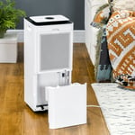 Dehumidifier HOMCOM 16L Portable Quiet  & Air Purifier with Timer And 5 Modes