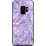 Samsung Galaxy S9 Transparent Mobilskal Glitter