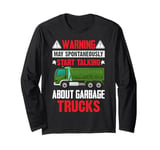 Funny Garbage Trucks Pun Tee For Truck Lovers Long Sleeve T-Shirt