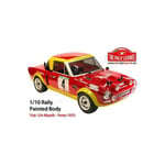 [FR] Rally Legends Body - 1/10 Rally - Scale - Painted - Fiat 124 Abarth - EZRL2