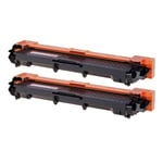 2 Black Laser Toner Cartridges compatible with Brother DCP-9020CDW & HL-3170CDW
