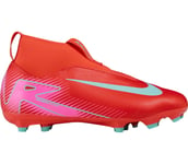 Mercurial Superfly 10 Academy FG/MG JR fotbollsskor Dam EMBER GLOW/AURORA GREEN 2