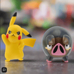 Pokémon Battle Figure 2 Pack (Pikachu & Lechonk)