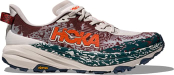 Hoka Men's Speedgoat 6 Putty/Blue Twilight, 42