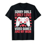 Valentine's Day Shirts Video Games Heart Valentines Day Kids T-Shirt