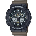 Casio G-Shock GA-100TU-1A3ER - Herre - 51 mm - Analog - Quartz - Mineralglas