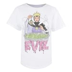 Snow White And The Seven Dwarfs Womens/Ladies Evil Queen Cotton T-Shirt - M