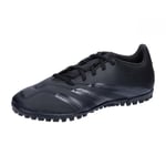 adidas Mixte Predator Club Turf Football Boots Chaussures, Core Black/Carbon/Core Black, 46 2/3 EU