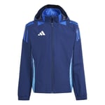 adidas Träningsjacka Tiro 24 All Weather - Navy Barn, storlek 152 cm