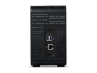 Wd My Cloud Ex2 Ultra Wdbvbz0000nch - Personlig Skylagringsenhet - 2 Brønner - Raid Raid 0, 1, Jbod - Ram 1 Gb - Gigabit Ethernet - Iscsi Støtte