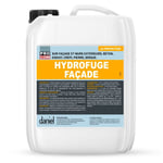 Hydrofuge façade incolore, imperméabilisant mur extérieur, pierre, enduit, crépi, ciment, béton, Defender Procom Incolore 1 litre