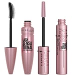 Maybelline Lash Sensational Mascara and Sky High Mascara Bundle