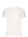 Saint Tropez Adeliasz V-N T-Shirt Vit