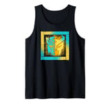 Transformers: Rise of the Beasts Split Face Dripping Retro Tank Top