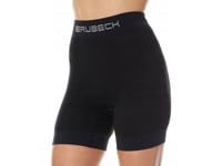 Brubeck Bx11410 Women's Boxer Shorts With A Bicycle Insert Black S