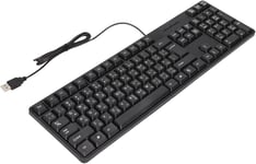 Clavier Ae Ordinateur, Clavier Anglais Ae,Clavier ire De JTeclado Ae Claviers,Souris ES Clavier Ara 104 Touches Interface USB Design ire Abs Matériel Clavier De Bureau pour Ordinateurs