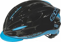 Sh bh163740701bb0507, Casque vélo Homme, Noir/Bleu, S/L (55 – 60)