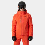 Helly Hansen Herre Alpha Lifaloft Lett Skijakke Rød 2xl