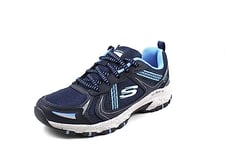 Skechers Hillcrest Basket Femme, Bleu Marine, 36 EU