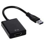 XCSOURCE USB 3.0 till HDMI HD 1080P Converter Adapter för PC Laptop Tablet Laptop med Windows 7 8 YY48