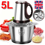 5L Electric Meat Grinder 500W Mincer Mixer Food Chopper Kitchen Mincing Machine