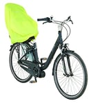 Housse de protection contre la pluie pour siège de vélo - Coupe-vent - Imperméable - Avec sac de rangement - Couleur fluo