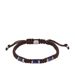 Fossil Bracelet for Men All Stacked Up, Sodalite Station Bracelet, Length: 250mm, Width: 8mm, JF04470040