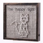 Happy Light, brett med LED-lys, Fox