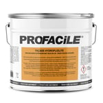 Peinture façade mat HydroPliolite PROFACILE, impression, finition, durable jusqu'a 10 ans 10 litres Blanc cassé (RAL 9010)