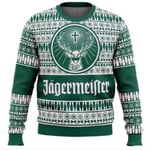 Bebetter Jägermeister Ful Jultröja Pullover Herr 3D Tröja Toppar Höst Och Vinter Kläder A-xdd 3XL