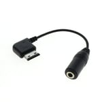 Kit Adaptateur Casque Écouteur Audio Jack 3,5mm Coudé Pour Samsung I900 Omnia De Marque Smart-Parts®