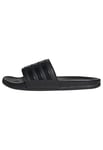 adidas Mixte Adilette Comfort Slides TOBOGGANS, Core Black, Numeric_40_Point_5 EU