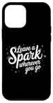 iPhone 12 mini Leave a Spark wherever you go Case