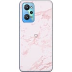 Mobilcover til Realme GT Neo2 med Rosa Hjerte motiv