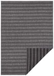 Freundin Home Collection Delilia Tapis réversible pour l'intérieur et l'extérieur, Polypropylène, Gris/Anthracite, 120 x 170 cm