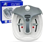 Foot  Spa  and  Massager  Pedicure  Bath  with  Electric  Temperature  Controlle