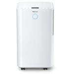 12L/Day Dehumidifier with Automatic Humidity Sensor & Display, 24