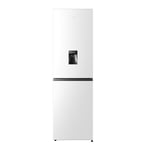 Hisense RB327N4WWE 55cm Freestanding 50/50 Fridge Freezer - 251 litre capacity - Total No Frost - Non-plumbed Water Dispenser - White - E Rated, H182.4 x W55 x D55.7 (cm)